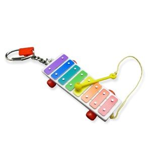 Fisher Price Mini Pull-A-Tune Xylophone keychain